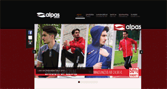 Desktop Screenshot of alpas-sport.de
